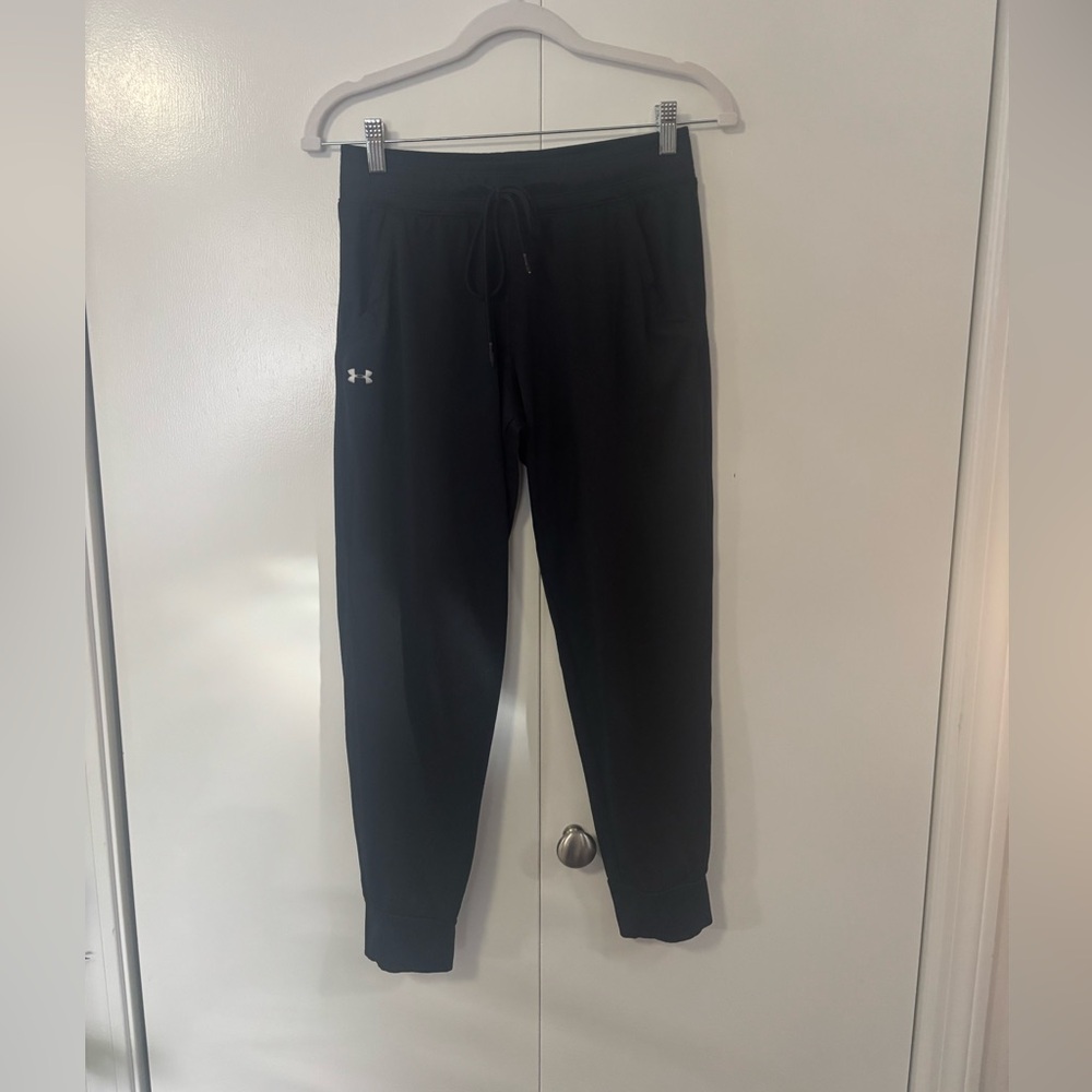 Under Armour Women's Tech 2.0 Joggers - Black - Size Small - Heatgear EUC